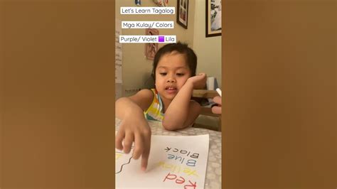purple in tagalog.